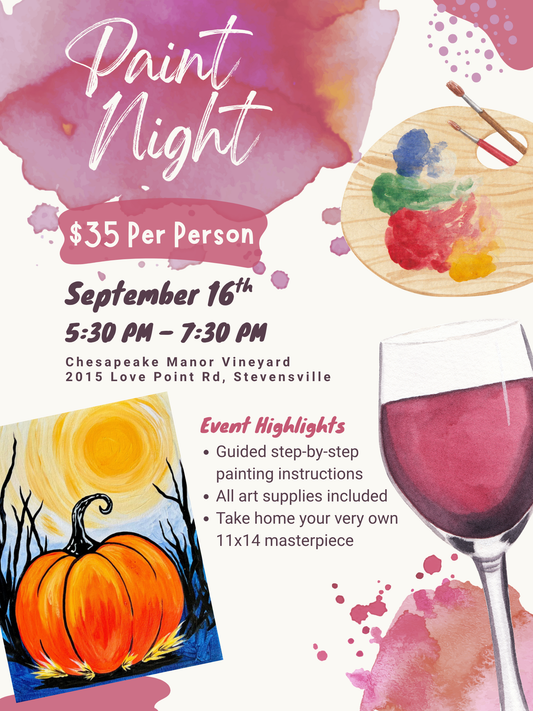 Paint Night -Pumpkin